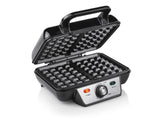 Tristar WF-2195 vaffeljern 2 vaffel/vafler 1000 W Sort, Rustfrit stål