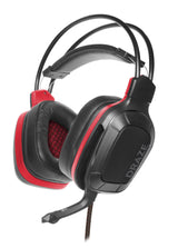 SPEEDLINK Draze Gaming Headset Ledningsført Spil Sort, Rød