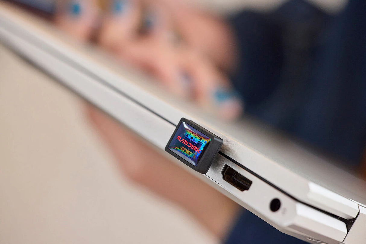 SanDisk Extreme Fit USB-nøgle 256 GB USB Type-C 3.2 Gen 1 (3.1 Gen 1) Sort