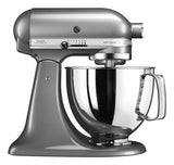 KitchenAid Artisan 5KSM125ECU Køkkenmaskine 4.8liter Sølvgrå