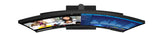 Lenovo ThinkVision P34w-20 LED display 86,7 cm (34.1") 3440 x 1440 pixel Wide Quad HD Sort