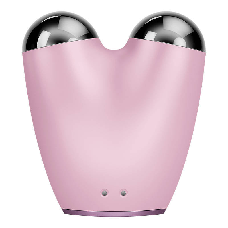MicroCurrent Face-Lifter 6 i 1 Geske med APP (rosa)