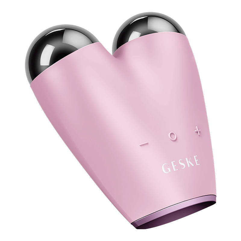 MicroCurrent Face-Lifter 6 i 1 Geske med APP (rosa)
