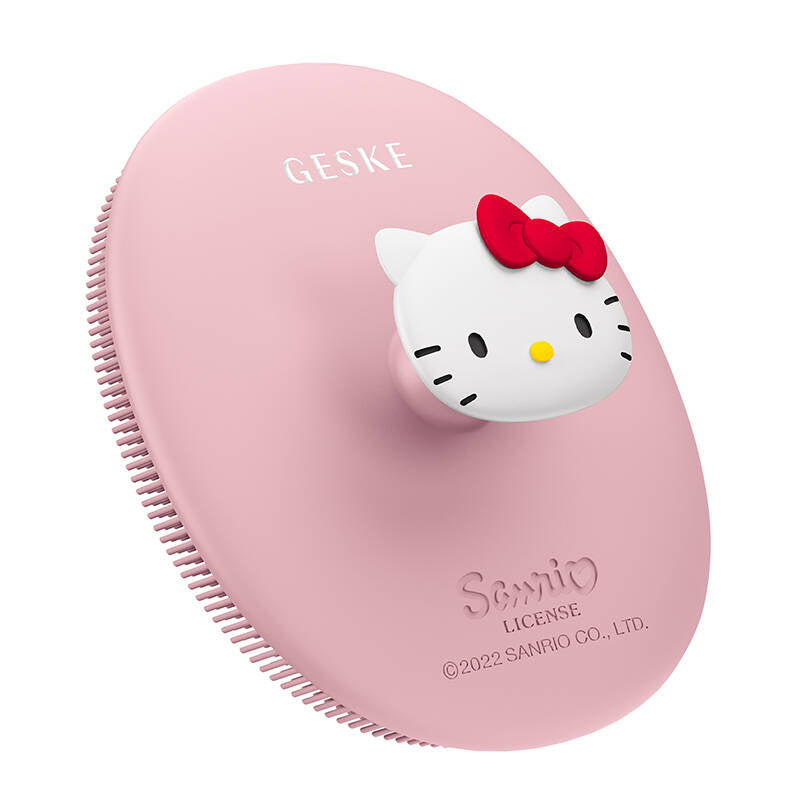 Ansigtsrens 3in1 med håndtag Geske med APP (Hello Kitty pink)