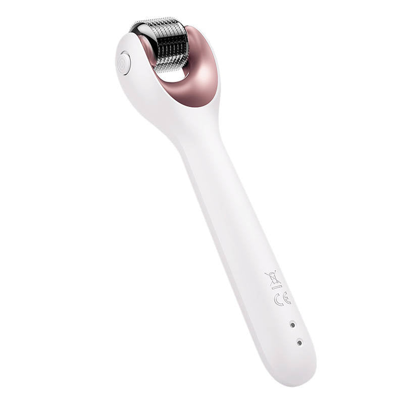 Micro Needle Face Roller 9in1 Geske med APP (stjernelys)