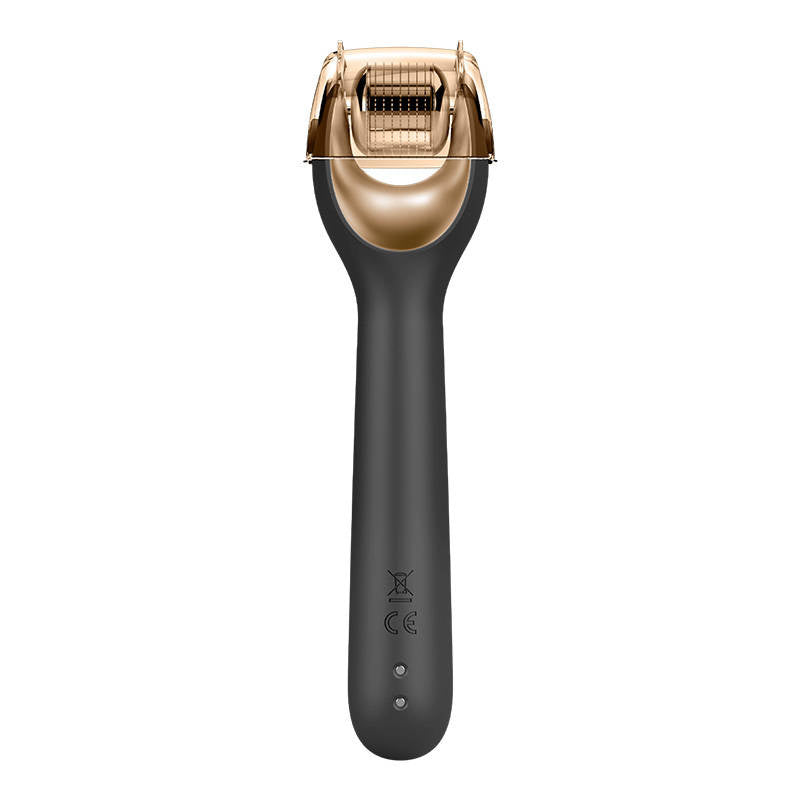 Micro Needle Face Roller 9in1 Geske med APP (grå)