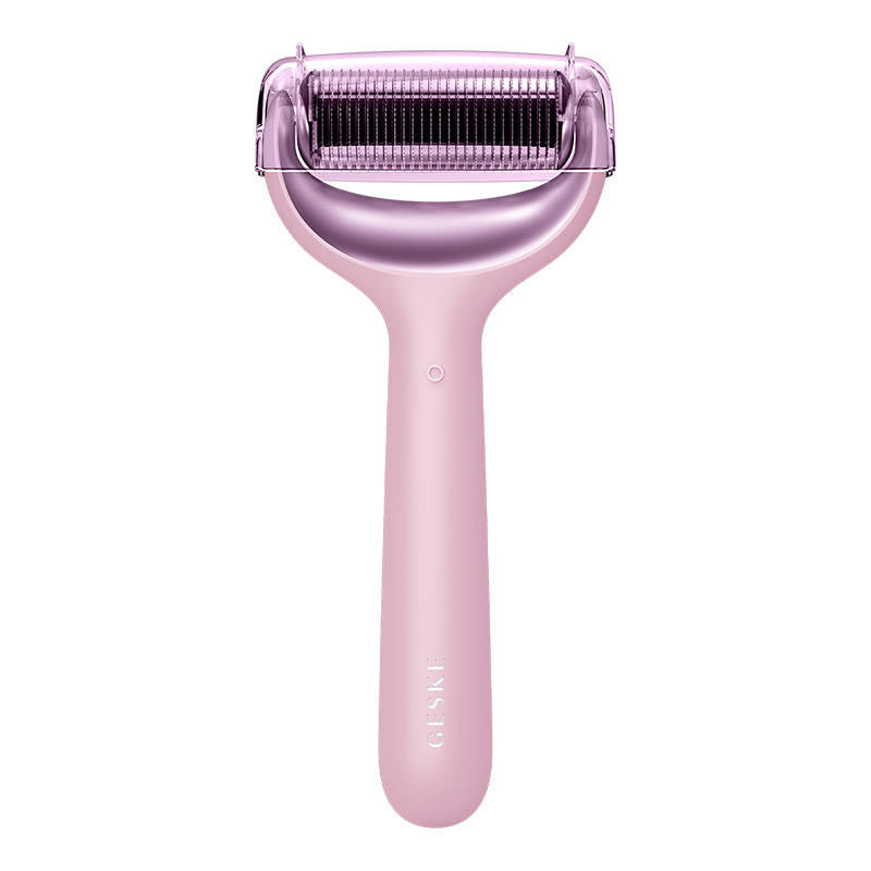 MicroNeedle Face&Body Roller 9in1 Geske med APP (rosa)