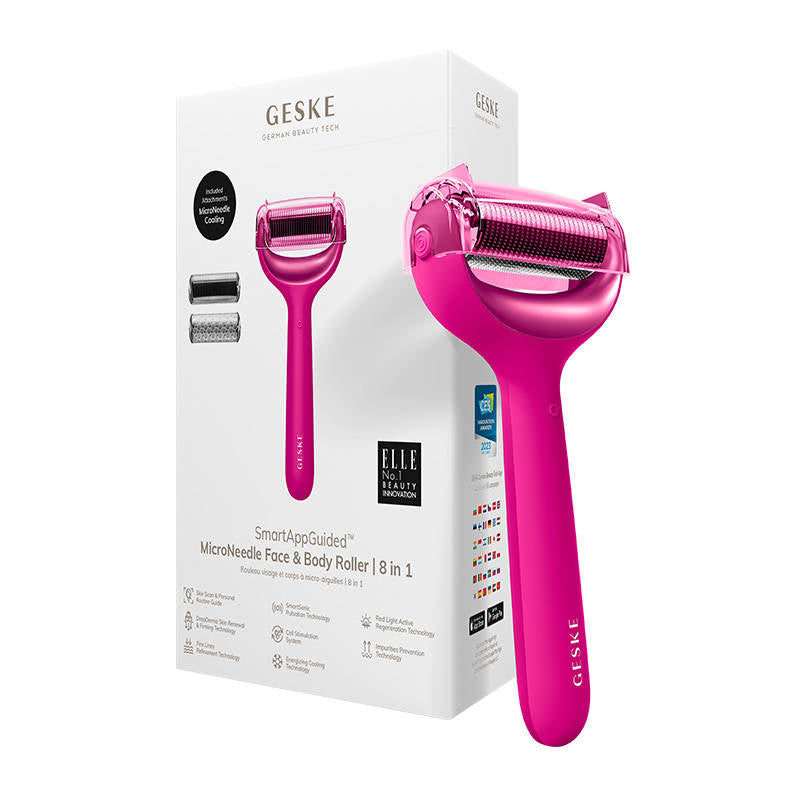 Micro Needle Face&Body Roller 8in1 Geske med APP (starlight)