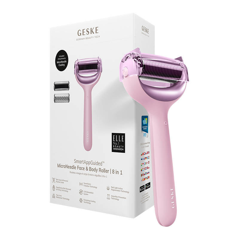 Micro Needle Face&Body Roller 8in1 Geske med APP (starlight)