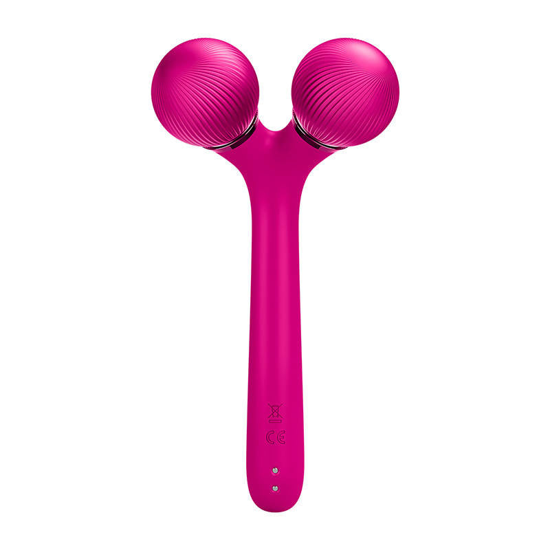Sonic Facial & Body Roller 4in1 Geske med APP (magenta)