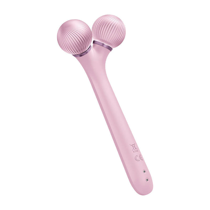 Sonic Facial Roller 4in1 Geske med APP (rosa)