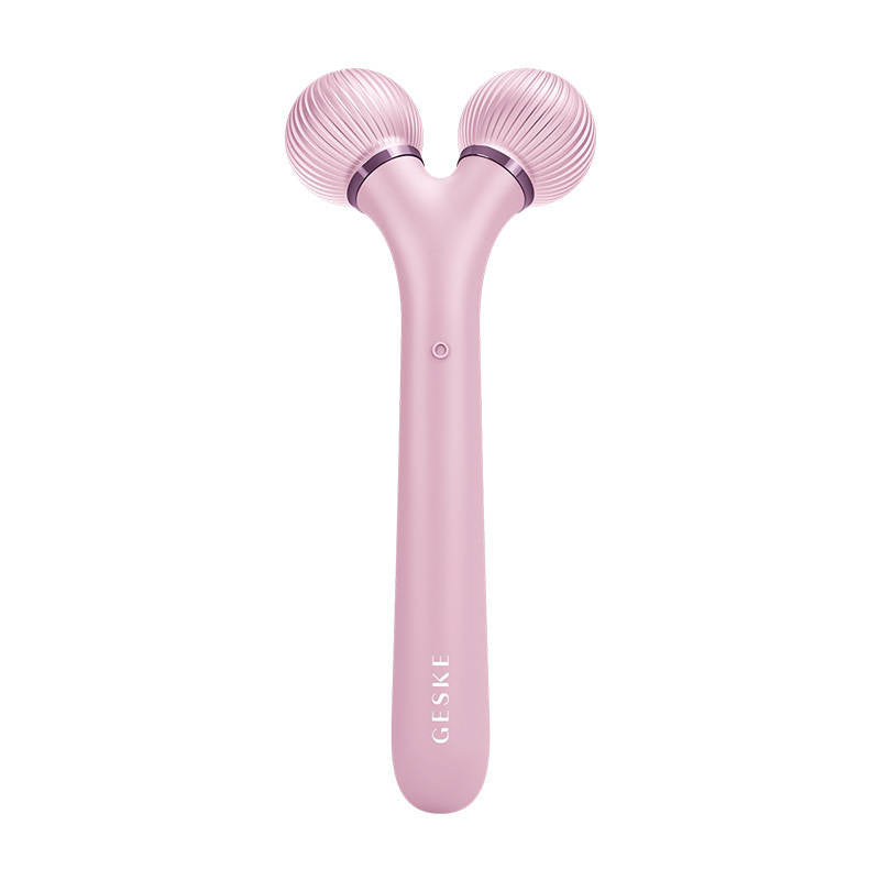 Sonic Facial Roller 4in1 Geske med APP (rosa)