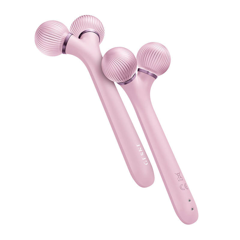 Sonic Facial Roller 4in1 Geske med APP (rosa)