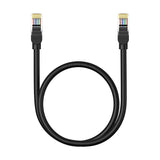 Baseus Ethernet CAT5, 0,5 m netværkskabel (sort)