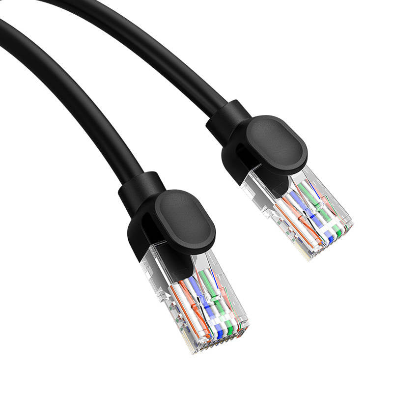 Baseus Ethernet CAT5, 2m netværkskabel (sort)