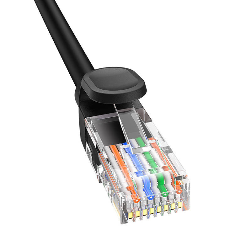 Baseus Ethernet CAT5, 2m netværkskabel (sort)