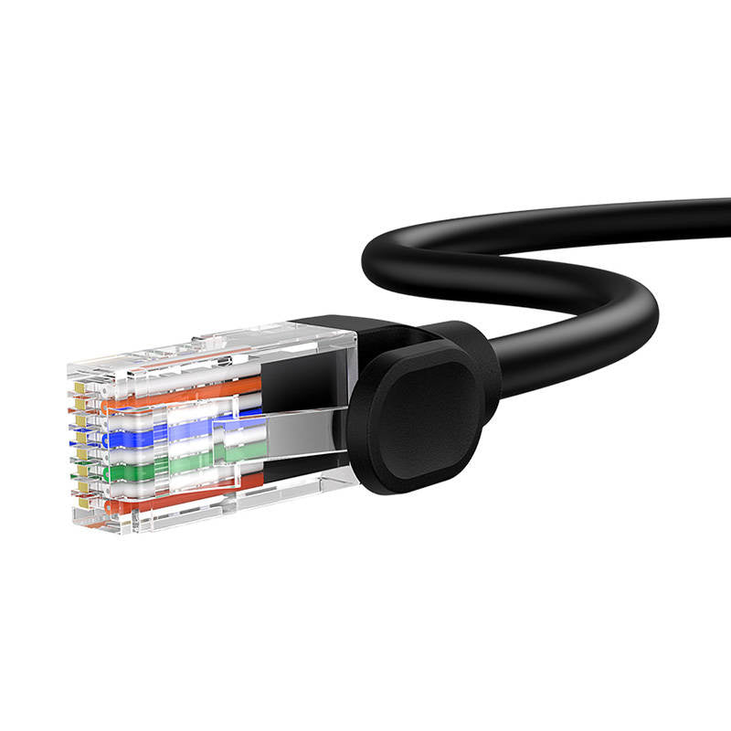 Baseus Ethernet CAT5, 2m netværkskabel (sort)