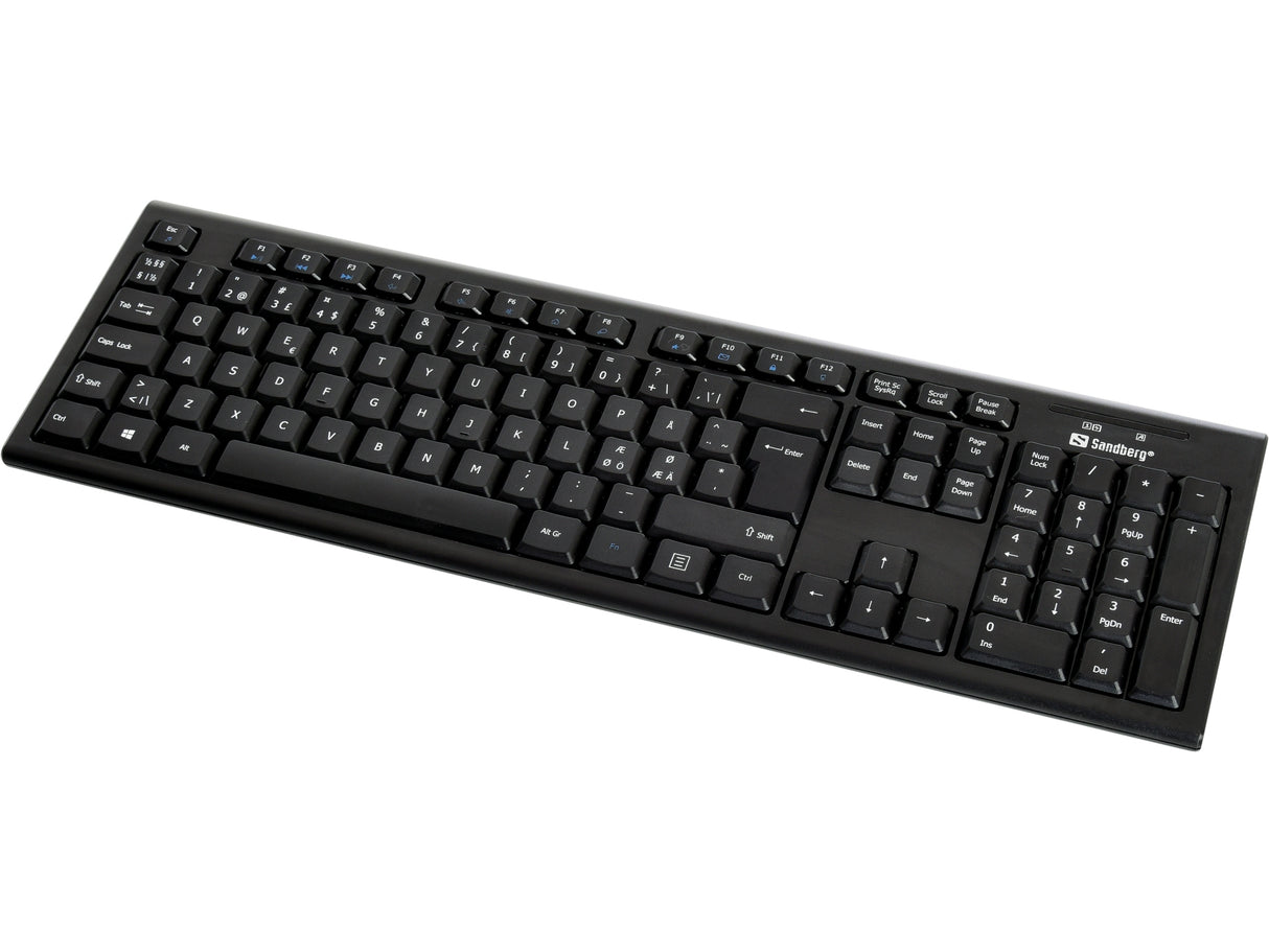 Wireless Office Desktop Set, Black (Nordic)