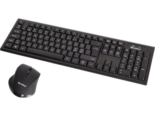Wireless Office Desktop Set, Black (Nordic)