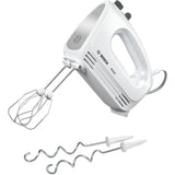 Bosch MFQ24200 røremaskine og mikser Håndmixer 400 W Børstet stål, Hvid