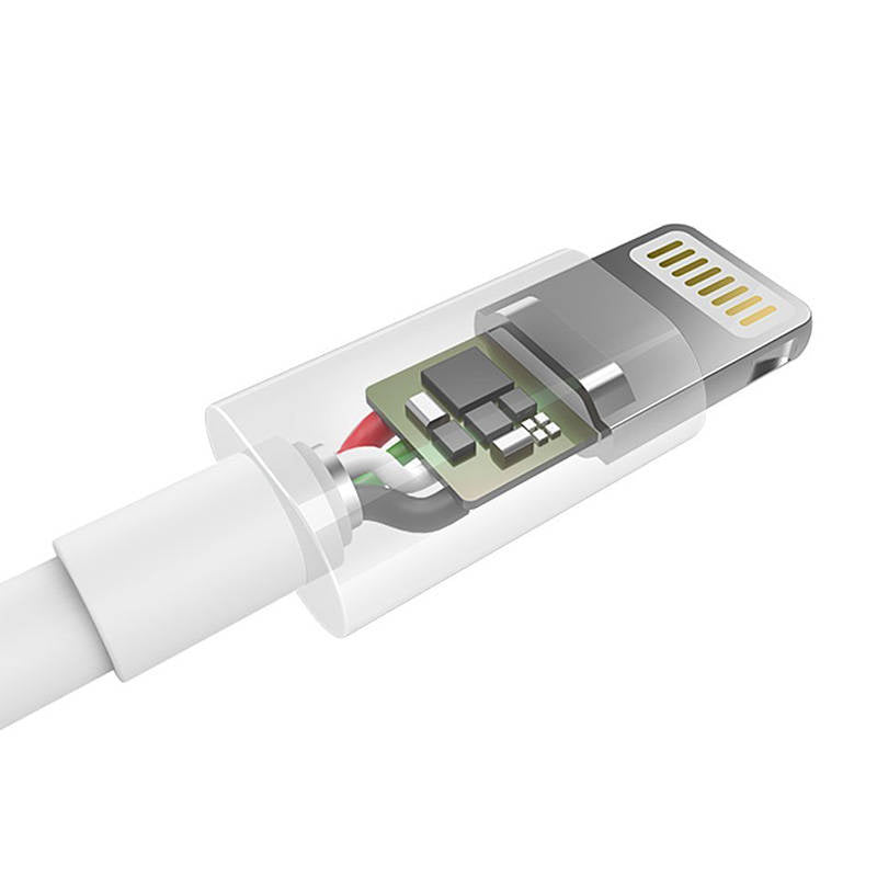 USB til Lightning-kabel Choetech IP0026, MFi,1.2m (hvid)