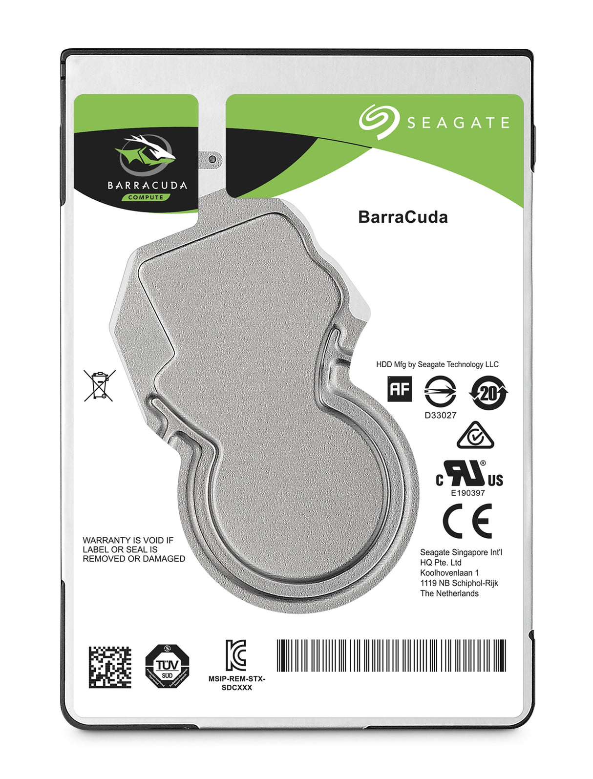 Seagate Barracuda ST5000LM000 harddisk 5 TB 5400 rpm 128 MB 2.5" Serial ATA III