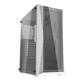 Darkflash DK352 Plus computerkasse (sort og hvid) + 4 ARGB-ventilatorer