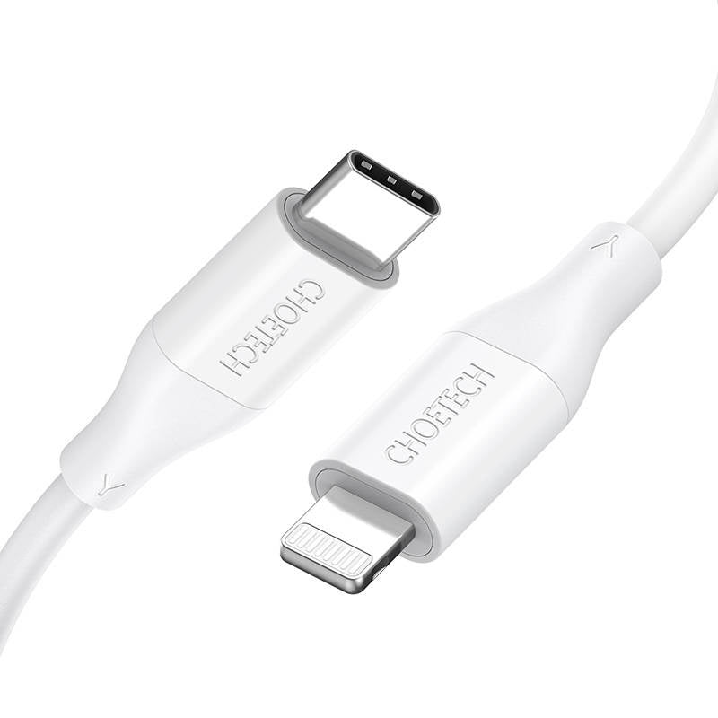 Kabel Choetech IP0040 USB-C til Lightning PD18/30W 1,2m (hvid)