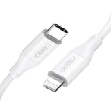 Kabel Choetech IP0040 USB-C til Lightning PD18/30W 1,2m (hvid)
