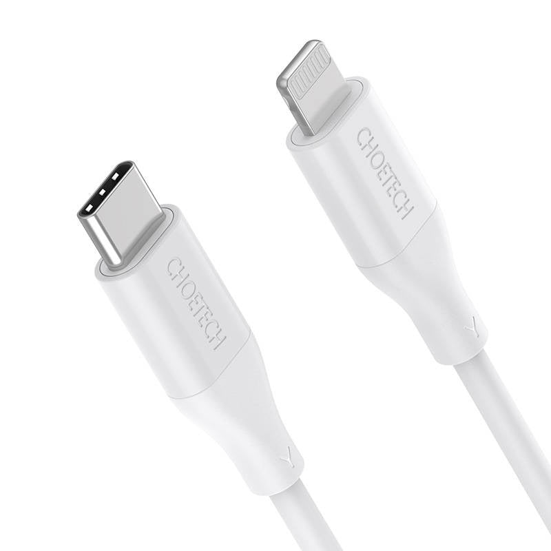 Kabel Choetech IP0040 USB-C til Lightning PD18/30W 1,2m (hvid)