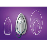 Philips PSG6022/20 Dampstrygning station 2400 W 1,8 L SteamGlide Plus strygesål Blå, Hvid