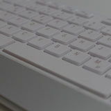MediaRange MROS106 tastatur Mus inkluderet Hjem RF trådløst QWERTZ Tysk Sølv, Hvid