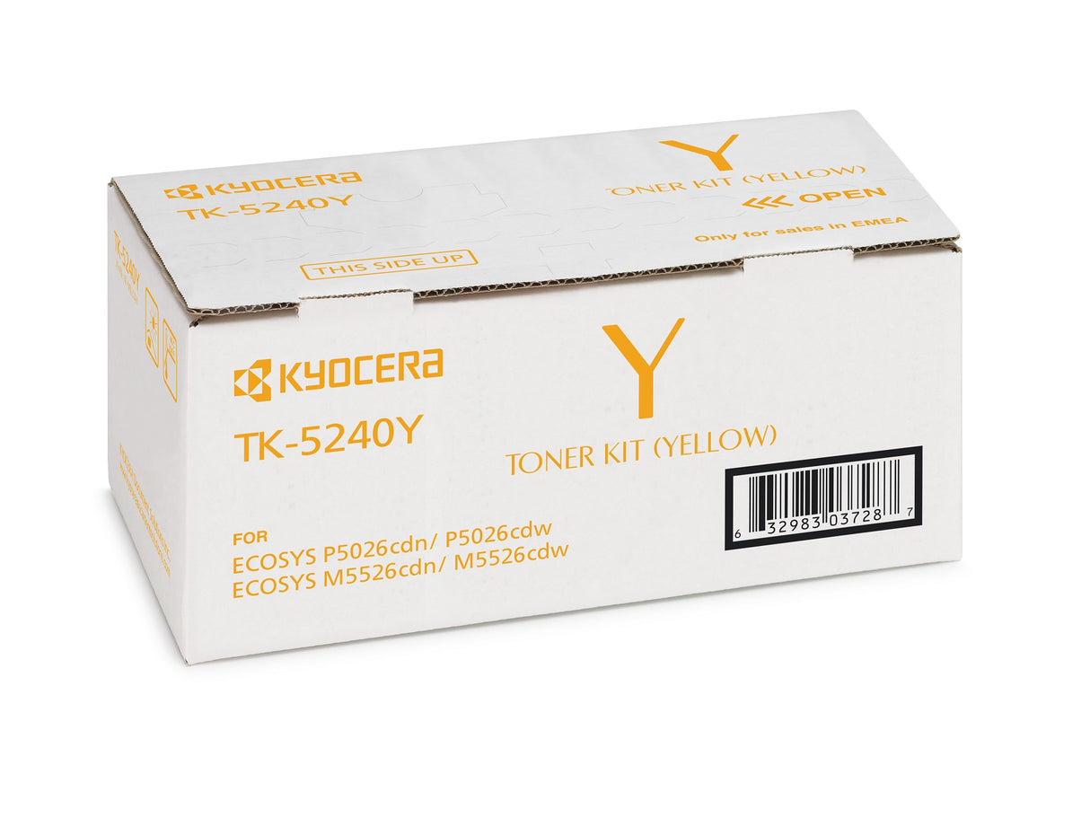 KYOCERA TK-5240Y tonerpatron 1 stk Original Gul