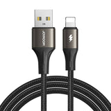 Kabel USB til Lightning Joyroom SA25-AL3 / 3A / 1.2m (sort)