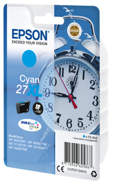 Epson Alarm clock C13T27124012 blækpatron 1 stk Original Højt (XL) udbytte Blå