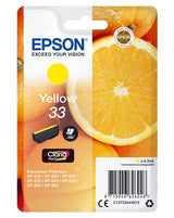 Epson 33 Gul 300 sider Blæk C13T33444012