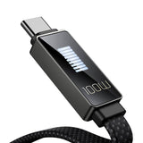 Kabel Mcdodo CA-4980 USB til USB-C med display 1,2 m (sort)