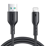 Kabel Flash Charge USB til Lightning Joyroom SA26-AL3/ 3A / 1m (sort)