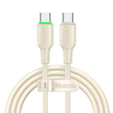Kabel USB-C til USB-C Mcdodo CA-4770 65W 1,2 m (beige)