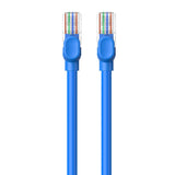 Rund kabel Baseus Ethernet RJ45, Cat.6, 0,5 m (blå)