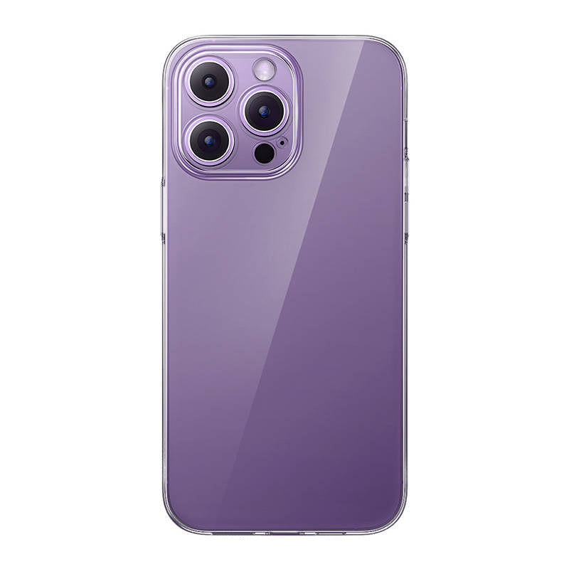 Helt klar Case Baseus iPhone 14 Pro Max+ hærdet glas
