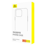 Caseus Baseus Syntetisk Fiber iPhone 15 Pro + hærdet glas