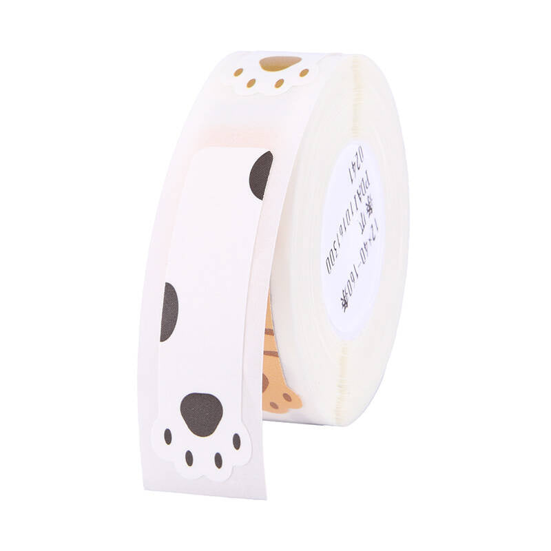 Termiske etiketter Niimbot klistermærker 12x40 mm, 160 stykker (Claw)