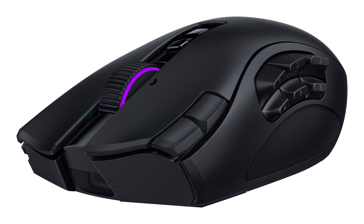 Razer Naga V3 Pro mouse Gaming Right-hand RF Wireless + Bluetooth + USB Type-C Optical 50000 DPI