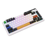 Trådløst mekanisk tastatur Royal Kludge KZZI K75 pro RGB, Eternity Switch (sort og hvid)