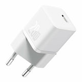 Baseus Gan5 Fast Charger(Mini) 1C 20W Smartphone, Universel Hvid Vekselstrøm Hurtig opladning Indendørs