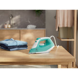Electrolux E5SI2-2AM Dampstrygejern Rustfri strygesål 2200 W Turkisfarve, Hvid
