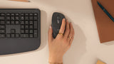 Logitech Signature Comfort Plus Combo MK880 tastatur Mus inkluderet Universel RF trådløs + Bluetooth QWERTY Dansk, Norsk, Svensk, Finsk Grafit