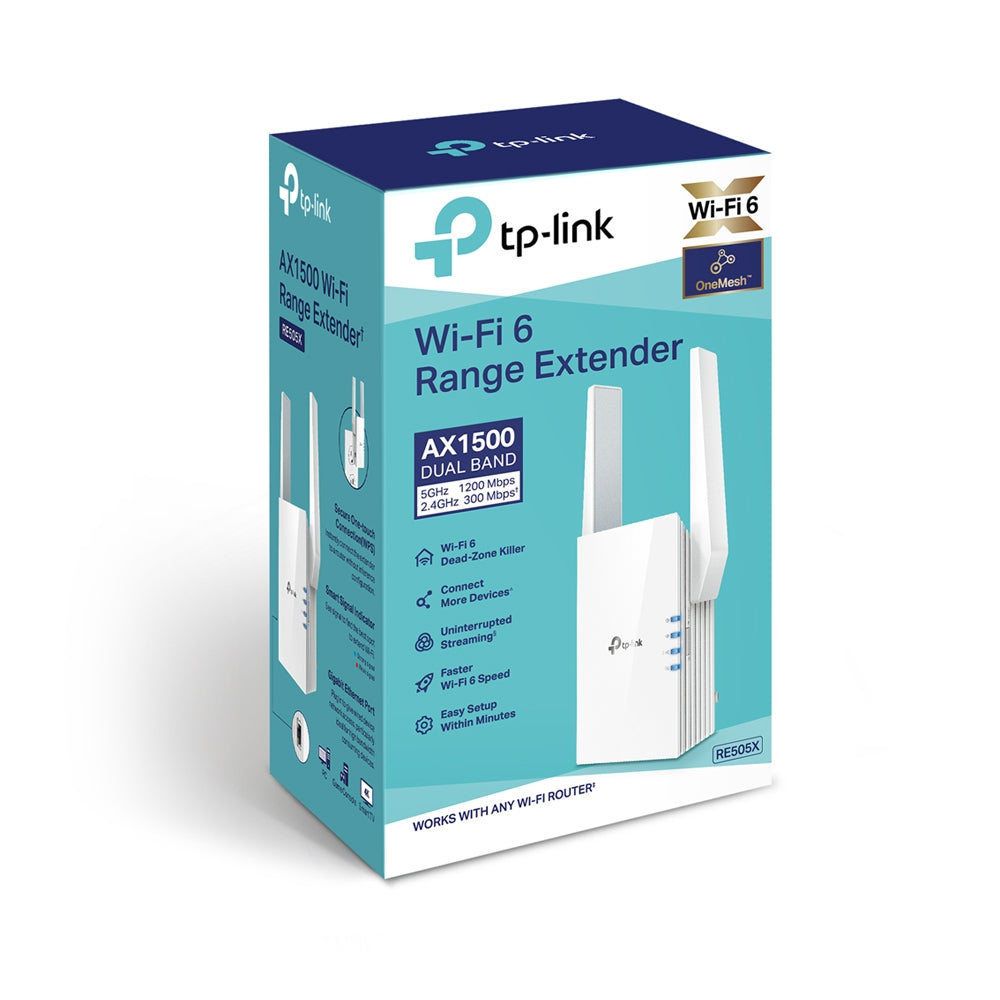 TP-Link Range Extender RE505X WiFi extender
