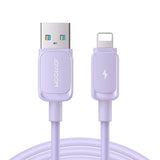 Kabel S-AL012A14 2.4A USB til Lightning / 2,4A/ 1,2m (lila)